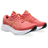 Laufschuh ASICS "GEL-EXCITE 11", Gr. 42, schwarz pink clay, orange glow, Textil, sportlich, Schuhe