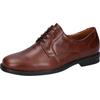 Schnürschuh WALDLÄUFER "Kuno", Herren, Gr. 9,5 (44), braun (cognac), Nappaleder, elegant, Schuhe, in eleganter Optik, H-Weite, Freizeitschuh, Halbschuh, Schnürschuh