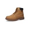 Schnürboots DOCKERS BY GERLI, Herren, Gr. 46, gold (golden tan), Nubuklederimitat, casual, Schuhe, Workerboots, Schnürstiefel mit Blockabsatz