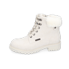 Stiefelette DOCKERS BY GERLI, Damen, Gr. 36, blau (ice), Nubuklederimitat, Schuhe, Schnürboots mit Blockabsatz