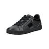 Sneaker GEOX "Geox Sneaker Leder/Synthetik", Damen, Gr. 36, schwarz, Leder, Synthetik, casual, Schuhe