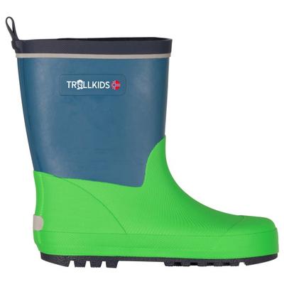 Trollkids - Kid's Lysefjord Rubber Boots - Gummistiefel 36 | EU 36 grün/blau Image