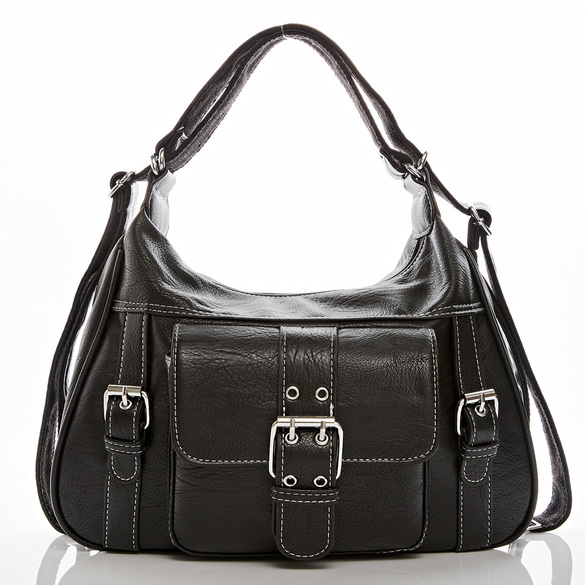 Umhängetasche "Tara" 2-in-1 Rucksack schwarz Image