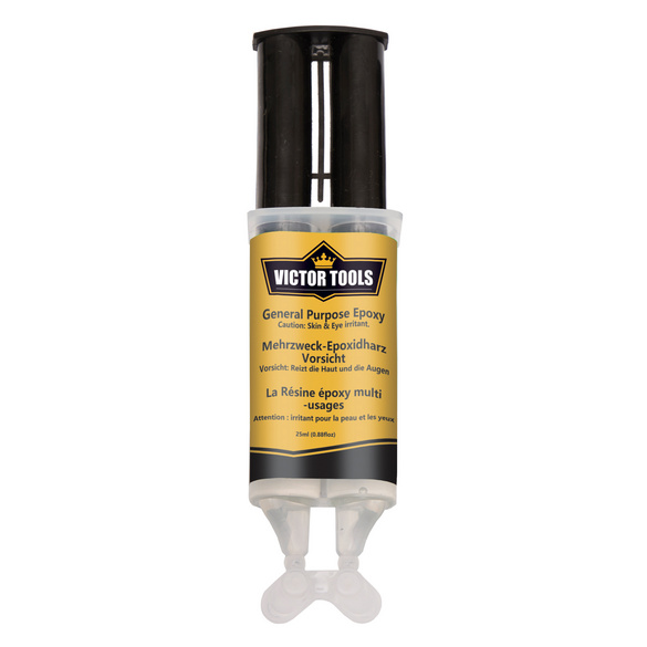 Mehrzweck-Epoxidharz 2-Komponenten Kleber 2er-Set transparent Victor Tools Image