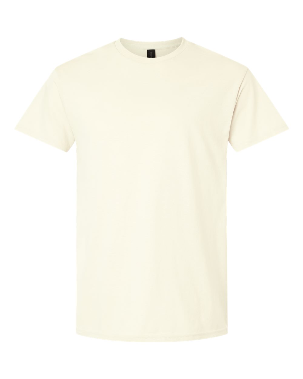Gildan G3000 Light Cotton Adult T Shirt in Off White size 2XL 3000