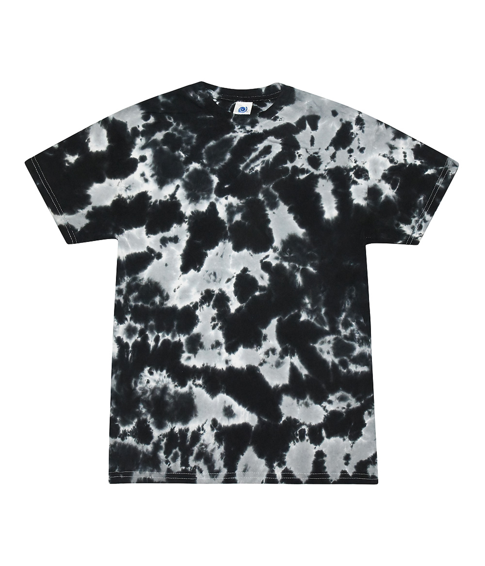 Tie-Dye CD100Y Youth Tie Dye Top in Multi Black size Small | Cotton