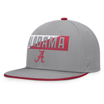 Alabama Crimson Tide Strukturierte verstellbare Snapback-Kappe mit flachem Schirm Image