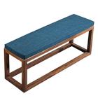 Furniture 2 3 4 Seater Cushion, Indoor Bench Pad Long Dining Chair Seat Pad Sofa Replacement Cushions with Comfortable Removable Cover, Window Seat Mat (300x50x5cm,Blue)