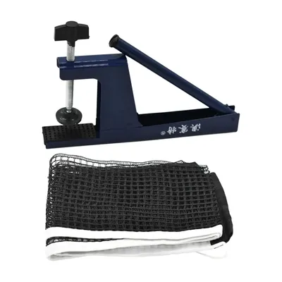 Tischtennisnetz- und Pfosten-Set, Tennisnetz-Rack, Netz-Rack-Set für jeden Tisch, Netzrahmen für Zuhause Image