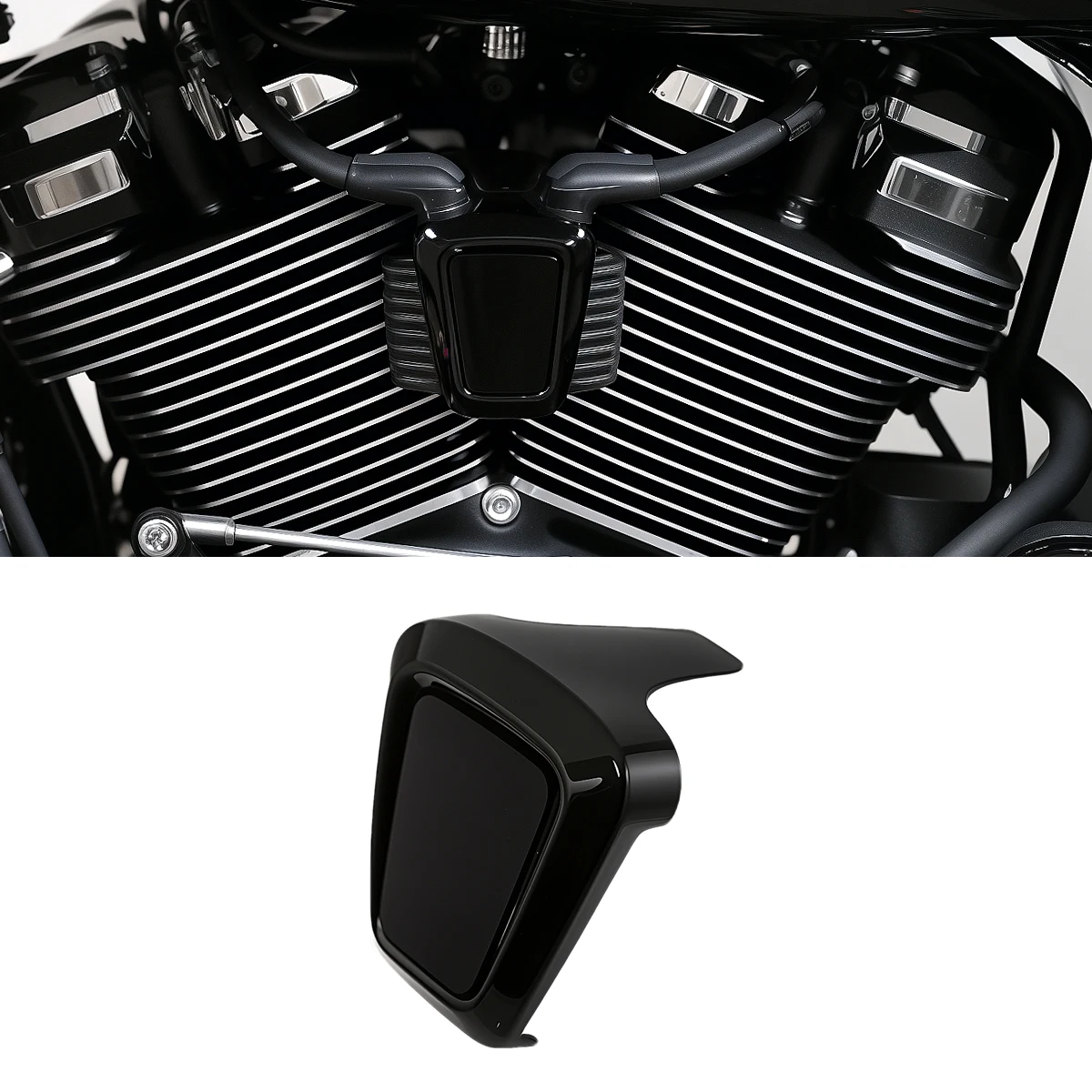 Motorrad ABS Zündspule Abdeckung Für Harley Softail Fatboy Slim Street Bob Breakout Low Rider Fat Bob Heritage Classic 18-25