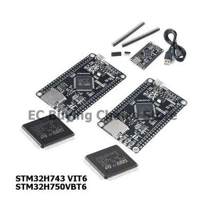 STM32H750VBT6 STM32H743VIT6 STM32 STM32H STM32H7 Core System Development Board Modul M7 TFT SPI Schnittstelle 3,3 V mit USB-Kabel Image
