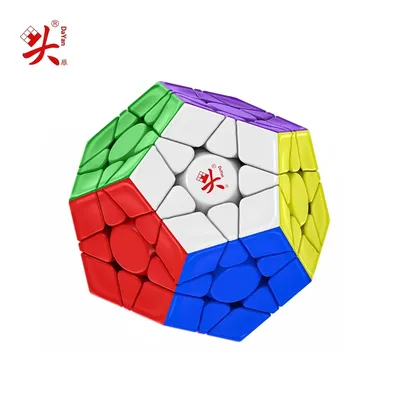 Dayan Megaminx Pro ML Zauberwürfel, 12 Seiten, magnetischer Würfel, selbstklebend, professionelles Puzzle-Spielzeug, Cubo Magico, Kindergeschenk Image