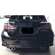 Per il 2010-2025 Lexus CT200H Diffusore posteriore Paraurti Labbra Splitter Spoiler Tubo di scarico Kit corpo Accessori