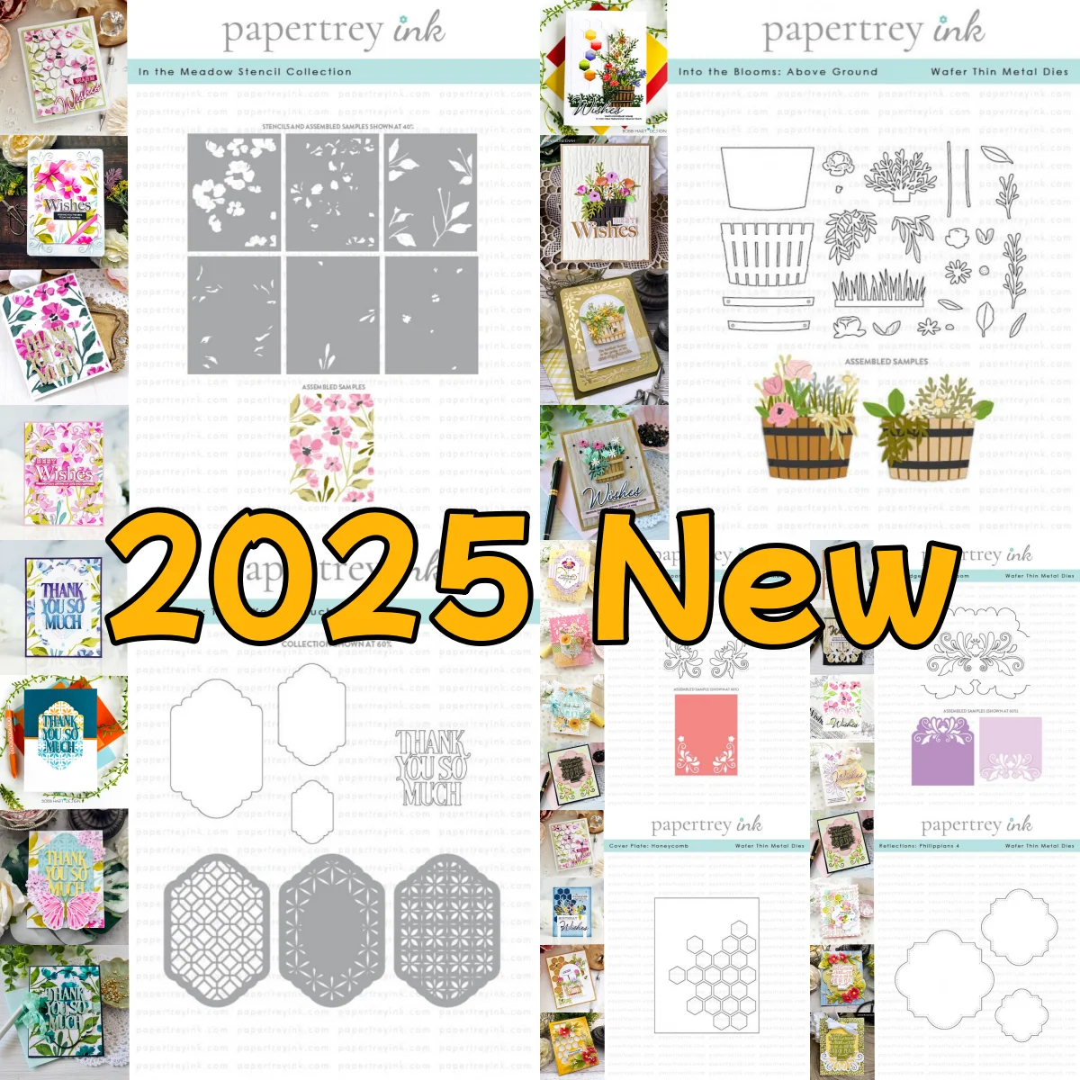 Into the Blooms Honeycomb Philippians Metal Cutting Dies Meadow Stencil DIY Scrapbook Embossed Handcraft Paper Card 2025 New