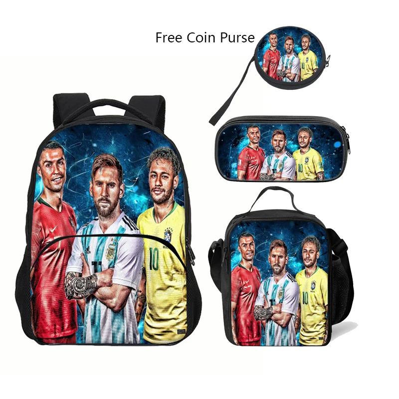 M-Messi sac à dos haute capacité école sac à dos étudiant sac à dos pour garçon filles ordinateur portable sacs d'école garçons fille voyage livre sac