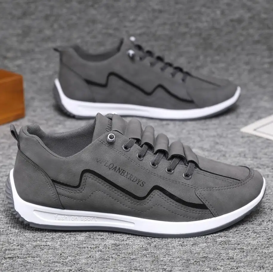 Neue männer Schuhe Herbst Atmungsaktive Geruch Beweis Casual Skateboard Schuhe männer Weichen Sohlen Laufsport Schuhe