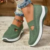 Damensandalen mittleren Alters und ältere Mutterschuhe weiche Sohle atmungsaktive Damen-Freizeitschuhe Sportschuhe für Frau 2025, Sommer