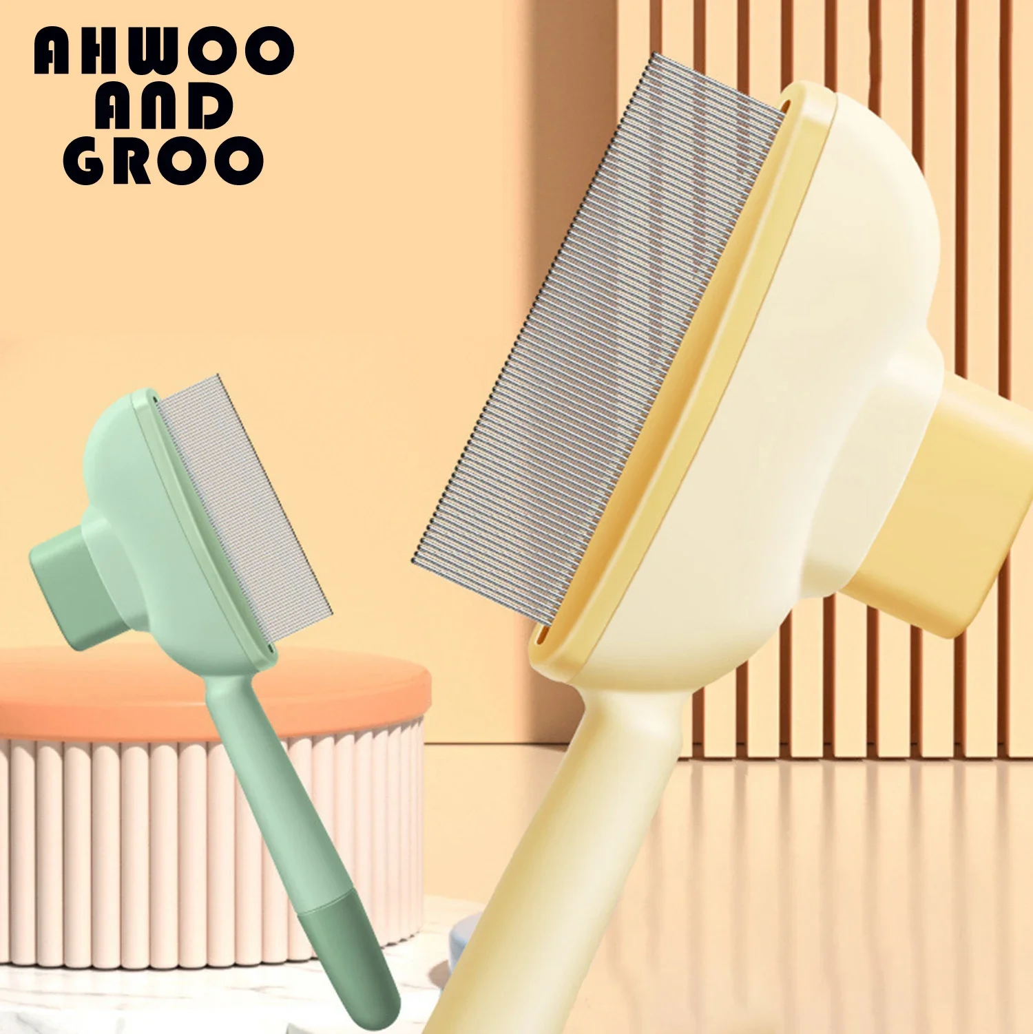 Haustier Katze Kamm Katze und Hund Haar Entfernung Pinsel Reinigung Haar Reiniger Schönheit Reinigungsmittel Katze und Hund Universal Pet Liefert Image