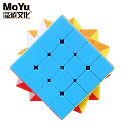 Moyu Meilong 4x4 5x5 3x3 2x2 profession eller Zauberwürfel 4x4x4 3x3x3 4 × 4 5 × 5 Geschwindigkeit Puzzle Kinder zappeln Spielzeug Original cubo magico Image