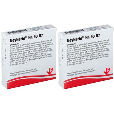 Neynerin Nr.63 D 7 Ampullen 2x 2x5x2 ml