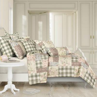 Eloise II Reversible Comforter Set Multi Warm, King / Cal King, Multi Warm
