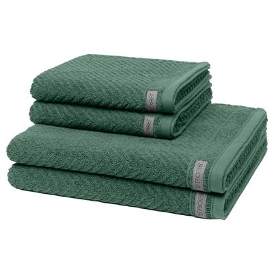 ROSS Smart 4-teilig Handtuch-Set Kiefer Petrol Image