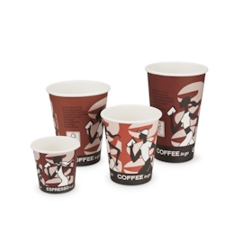 Pack4Food24 1000 Coffee to go Becher Kaffeebecher 10oz 250mm Ø80mm im 