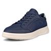 Sneaker ECCO "Move W", Damen, Gr. 39, blau (marine), Leder, sportlich, Schuhe, Freizeitschuh, Halbschuh mit ergonomischer Fluidform Sohle