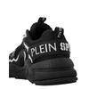 Sneaker PLEIN SPORT "Sneaker", Gr. 41, Normalschaft, 0270, schwarz, silber, Schuhe