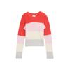 Strickpullover TOM TAILOR, Jungen, Gr. 176, rot bold blocl stripes, Strick, Obermaterial: 52% Viskose, 27% Polyester, 21% Polyamid, casual, regular fit kurz, Rundhals, Langarm gerader Abschluss, Pullover, mit Colour Blocking