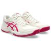 Tennisschuh ASICS "COURT SLIDE 4", Gr. 42, cream, bright rose, Synthetik, sportlich, Schuhe, Multicourt-Schuhe