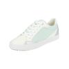 Sneaker GEOX "Geox Sneaker Lederimitat/Textil", Damen, Gr. 37, blau (blau, weiß), Lederimitat, Textil, casual, Schuhe