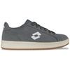 Sneaker LOTTO, Gr. 42, grau, weiß, Synthetik, sportlich, Schuhe, - mit bequem gepolsterter Schaftkante