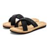 Pantolette ELBSAND, Damen, Gr. 43, schwarz, Obermaterial: 100% Textilmaterial. Futter: 100% Textilmaterial. Decksohle: 100% Synthetik. Laufsohle: 100% Synthetik, unifarben, casual, Schuhe, Sandale, Badepantolette, Badeschuh ultraleicht VEGAN