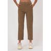 Cordhose FRESHLIONS "Eliana", Damen, Gr. M, EURO-Größen, braun, 98% Baumwolle, 2% Elasthan, unifarben, casual, lang, Hosen, im klassischen Design