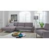 Ecksofa "CR.450, Designecksofa, Polsterecke, L-Form", braun (beigebraun 064, 32), B:294cm H:85cm T:178cm, Flachgewebe VICTORIA (41% Polyacryl 38% Polyester 21% Baumwolle), CREATION BY ROLF BENZ, Sofas, Armlehne breit und niedrig, Alugussfüße in...