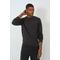 Crew Clothing Mens Neck Jumper - Dark Grey Cotton - Size Medium | Crew Clothing Sale | Discount Designer Brands