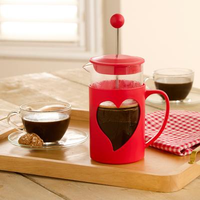 French Press Kaffeezubereiter "Herz" Image