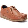 Base London Event Herrenschuhe Aus Leder In Tan Mit Schnürung