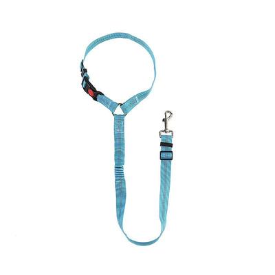 Adjustable Car Dog Leash Reflective Elastic Pet Seatbelt Restraint Multifunctional No Pull Safety Harness Lead for Large Dogs Travel Vehicle Accessories