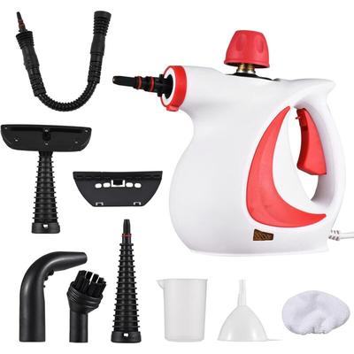Tragbarer Dampfreiniger, 1050 W, Hochtemperatur-Dampfreinigungsmaschine mit Druck, mit 9-teiligem Image