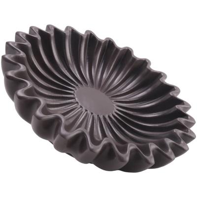 Geriffelte, gerüschte Dekoschale – Wohndekor-Akzente für Wohnzimmer-Styling, Couchtisch, Image