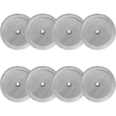 8 Stück Filter für Kaffeepressen Mesh, 10cm Edelstahl Ersatzfiltersieb für Kaffeedrücker, Universal Image