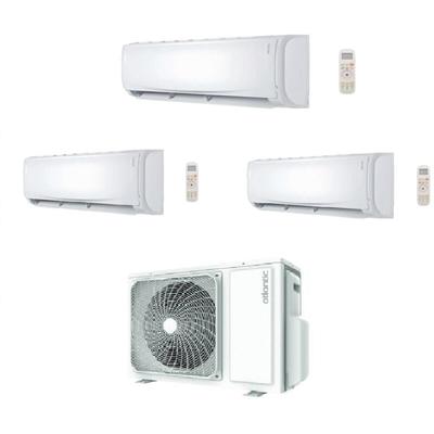 Tri-Split-Klimaanlage ATLANTIC 7,8 KW umkehrbar + eine Inneneinheit DOJO 3600w und zwei 2000w R32 Image