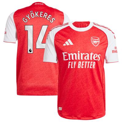 FC Arsenal 2025-26 adidas Heimtrikot Authentic mit Aufdruck Gyökeres 14 Image
