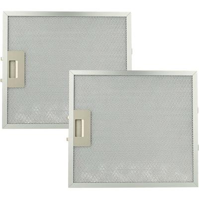 2x Filter Metallfettfilter kompatibel mit Whirlpool akr 886 gy 857888601903 Dunstabzugshaube - 30,7 Image