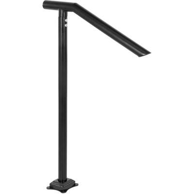 Mophorn-Handlauf für 1–3 Stufen, schwarzes Stahlgeländer, 150 kg Tragkraft, Einbrennlackierung, Image