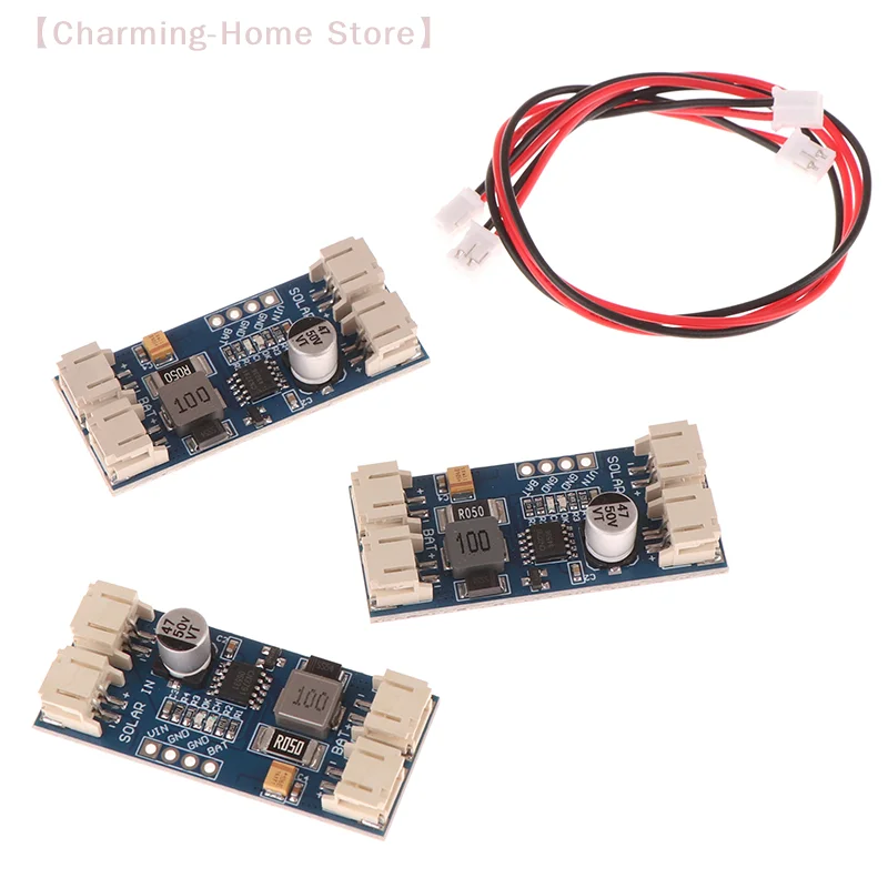 【M】 1 Stück 6 V/9 V/12 V PMW Überspannungsschutz CN3791 MPPT einstellbares Solarladegerät Panel 3,7 V 18650 Lithium-Batterieladegerät Board Image