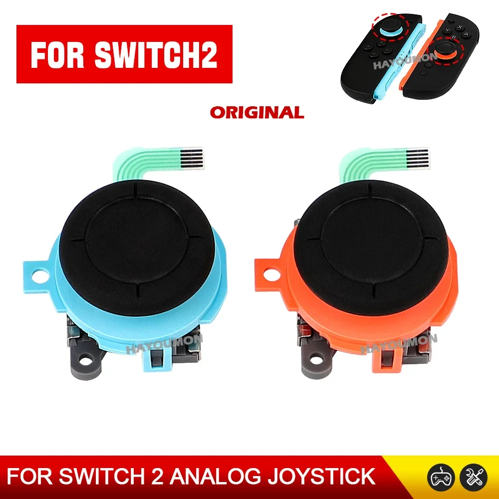 2 Teile/para Für NS2 Schalter 2 3D Joycons Controller Analog Joystick Stick Rocker Ersatz Griff Game Pad Spiele Zubehör Image