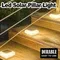 Led solaire Post lumière chaud Pilier Lampe Rechargeable extérieur avec lampes paysage Garten plancher panneau goutte Lampe alimenté décoration